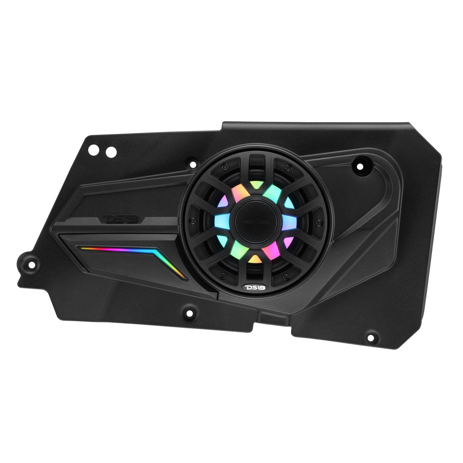Polaris RZR-XP 2014-2023 Rear Door Panels Loaded with NXL-iQ 6.5" Coaxial Speakers with Digital LED Lighting - Image 4
