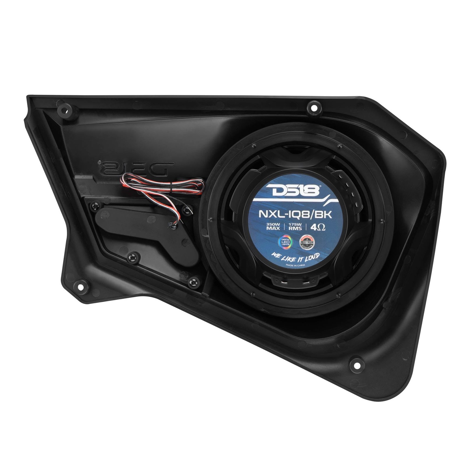 Polaris RZR Rear Door Panels Loaded with NXL-IQ/BK 8" Coaxial Speakers - Image 14