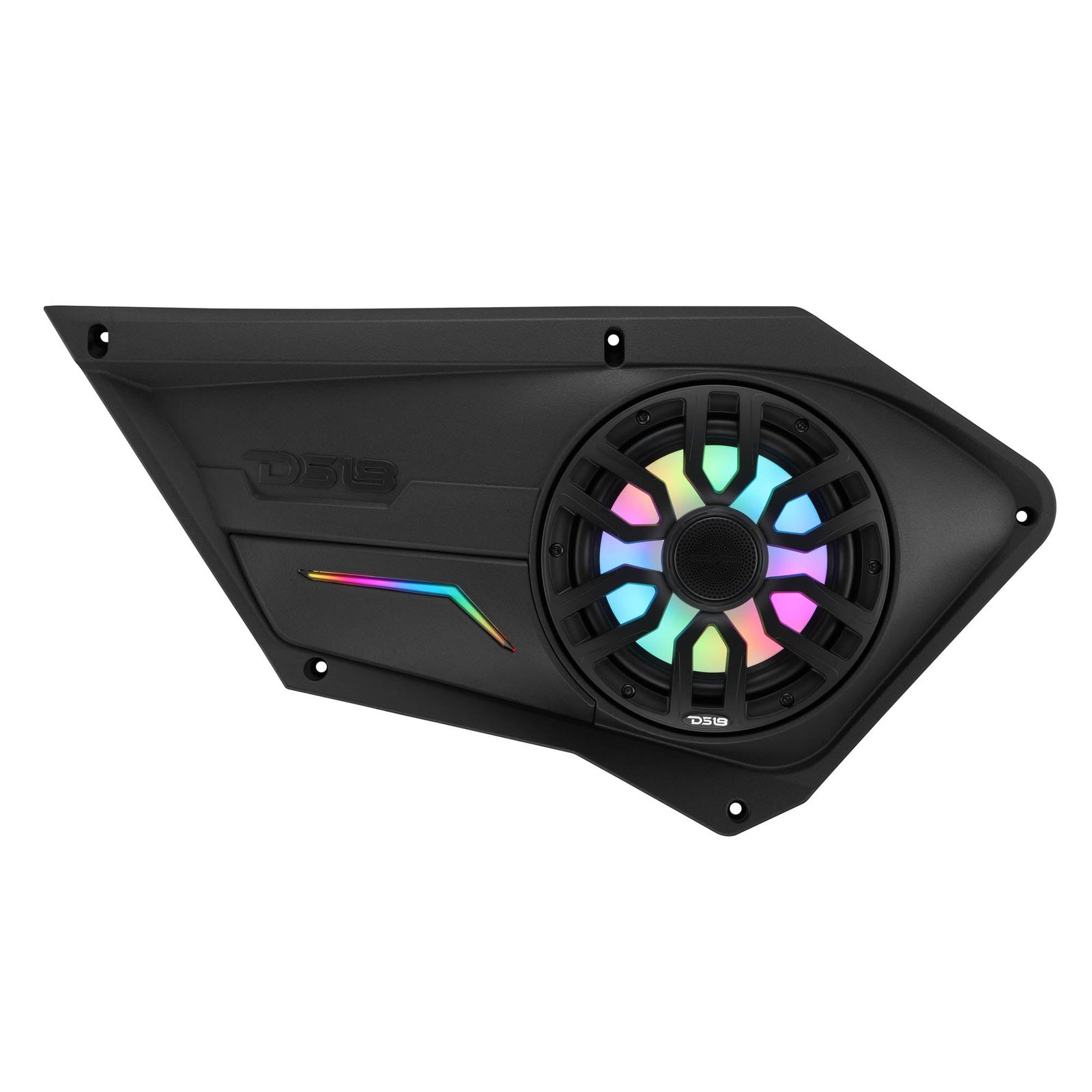 Polaris RZR Front Door Panels Loaded with NXL-IQ/BK 8" Coaxial Speakers - Image 3