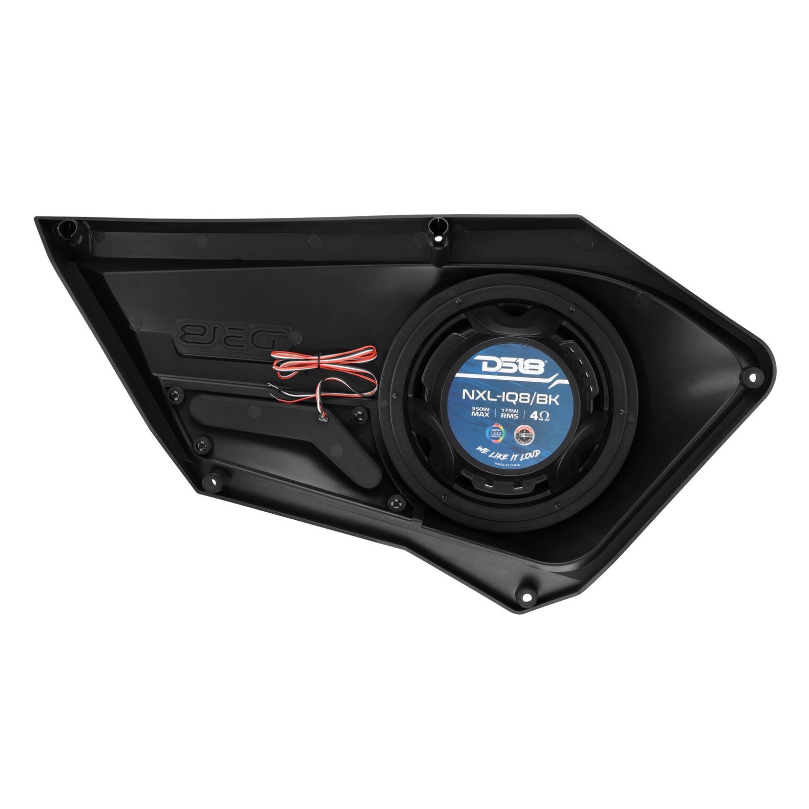 Polaris RZR Front Door Panels Loaded with NXL-IQ/BK 8" Coaxial Speakers - Image 9