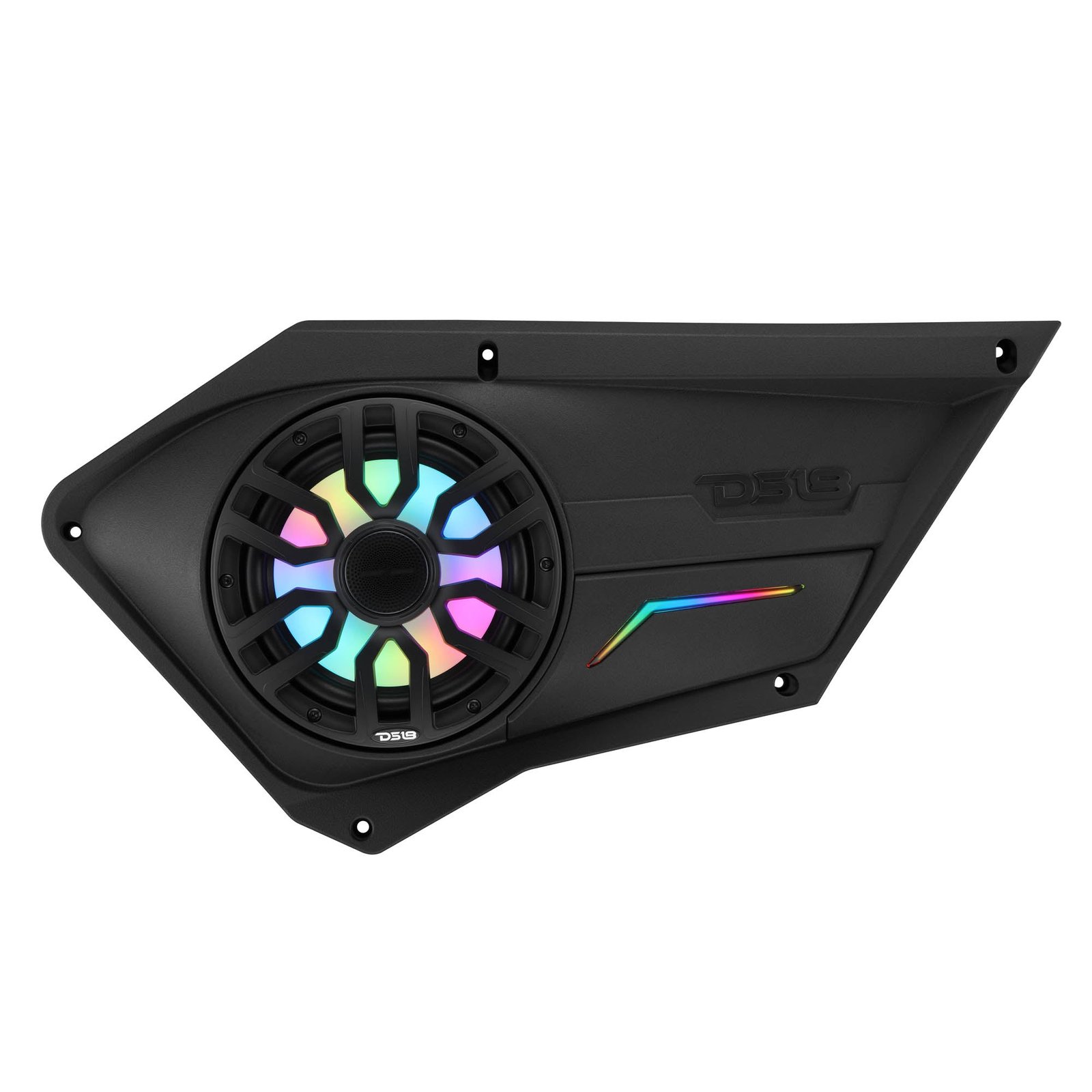 Polaris RZR Front Door Panels Loaded with NXL-IQ/BK 8" Coaxial Speakers - Image 2