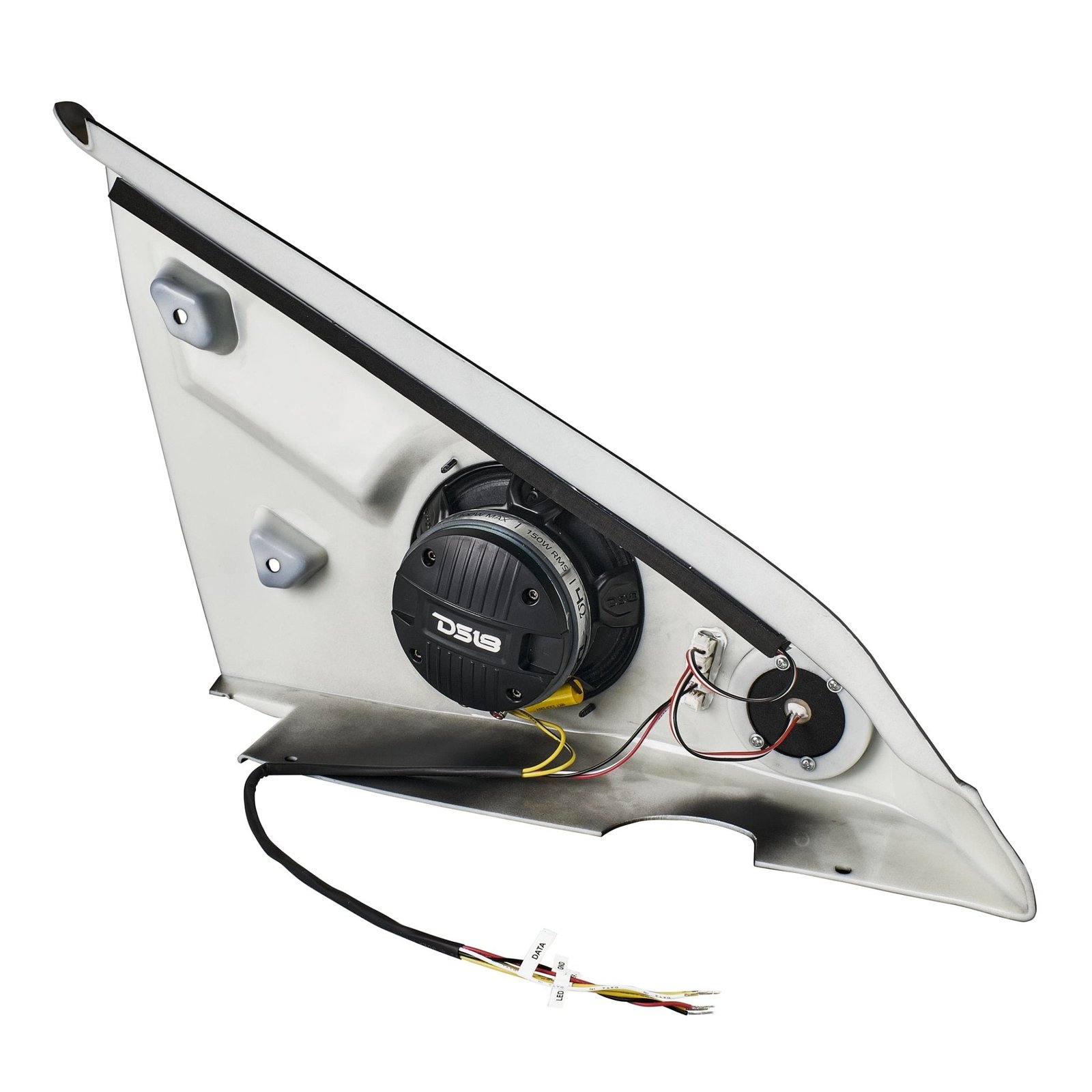 Polaris Slingshot Inside Armrest Speaker Panels Loaded | 2 x PRO-HY6.4MSL and Digital LED Lights | 2015 - Current - Image 8