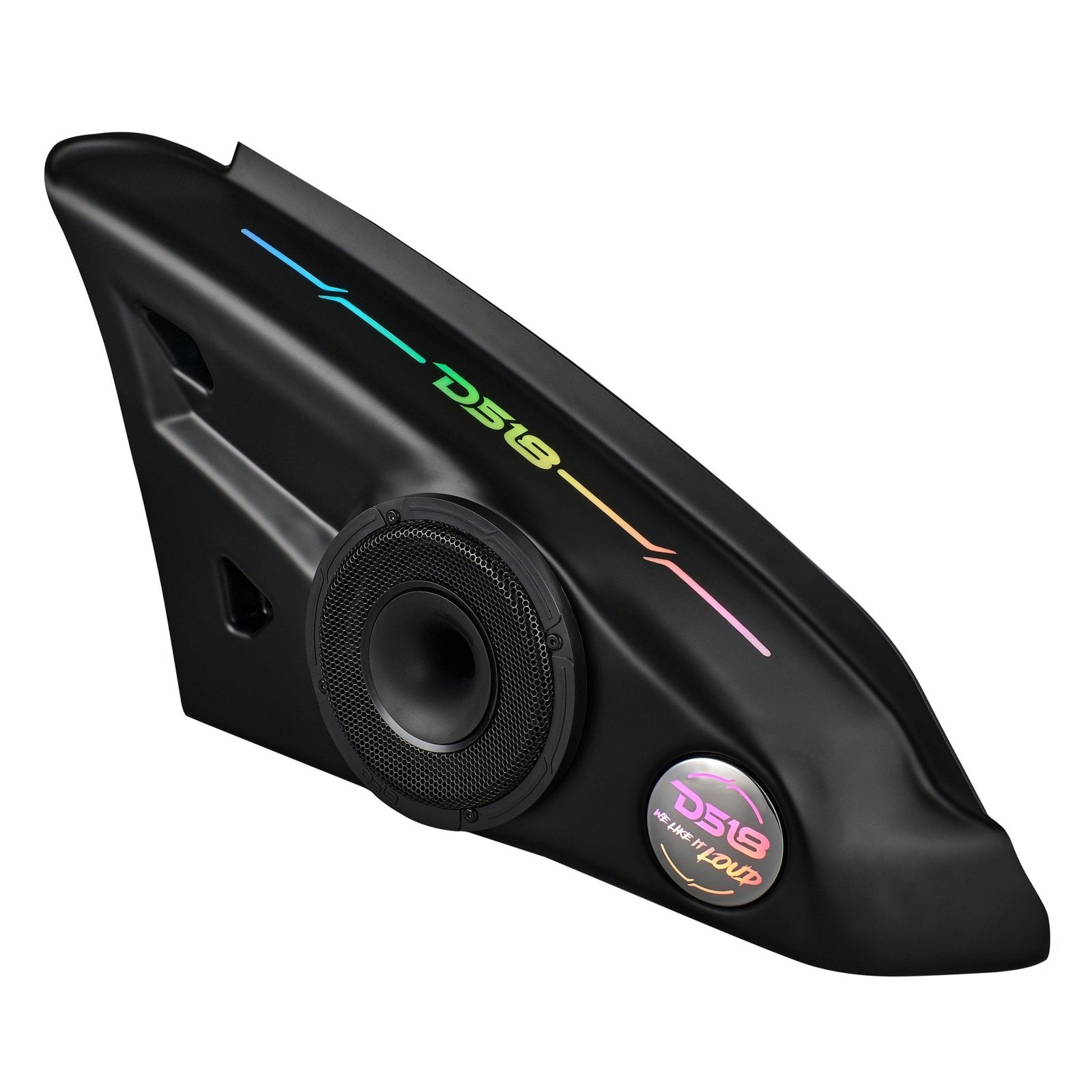Polaris Slingshot Inside Armrest Speaker Panels Loaded | 2 x PRO-HY6.4MSL and Digital LED Lights | 2015 - Current - Image 4