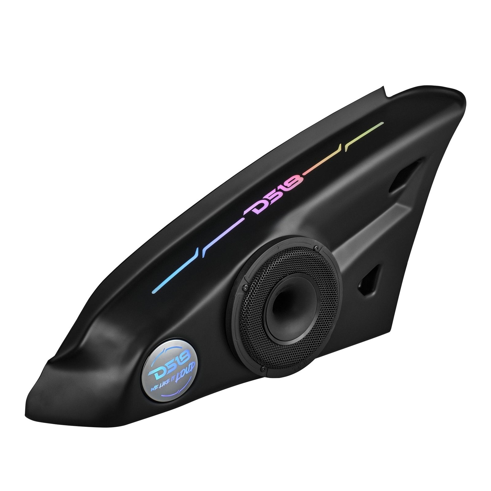 Polaris Slingshot Inside Armrest Speaker Panels Loaded | 2 x PRO-HY6.4MSL and Digital LED Lights | 2015 - Current - Image 3