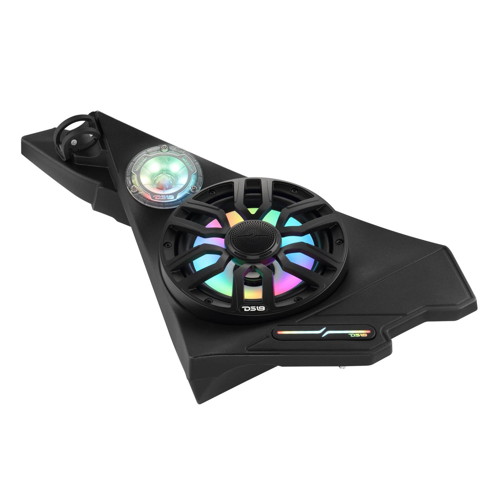 Polaris Slingshot Front Kick Panel Speaker Pods – Loaded with 8" NXL-IQ8/BK Speakers, PRO-TW1LD Tweeters & Digital LED Lights | 2020 - Current - Image 9