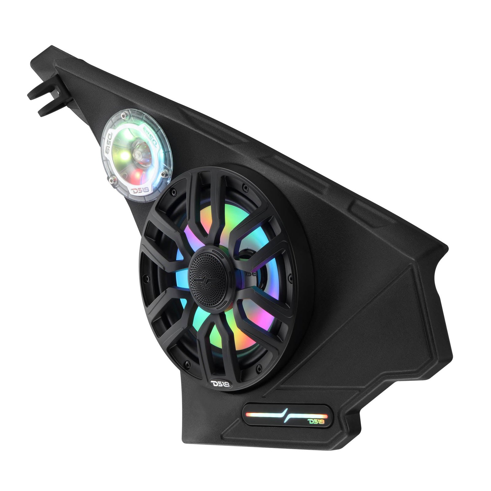 Polaris Slingshot Front Kick Panel Speaker Pods – Loaded with 8" NXL-IQ8/BK Speakers, PRO-TW1LD Tweeters & Digital LED Lights | 2020 - Current - Image 8