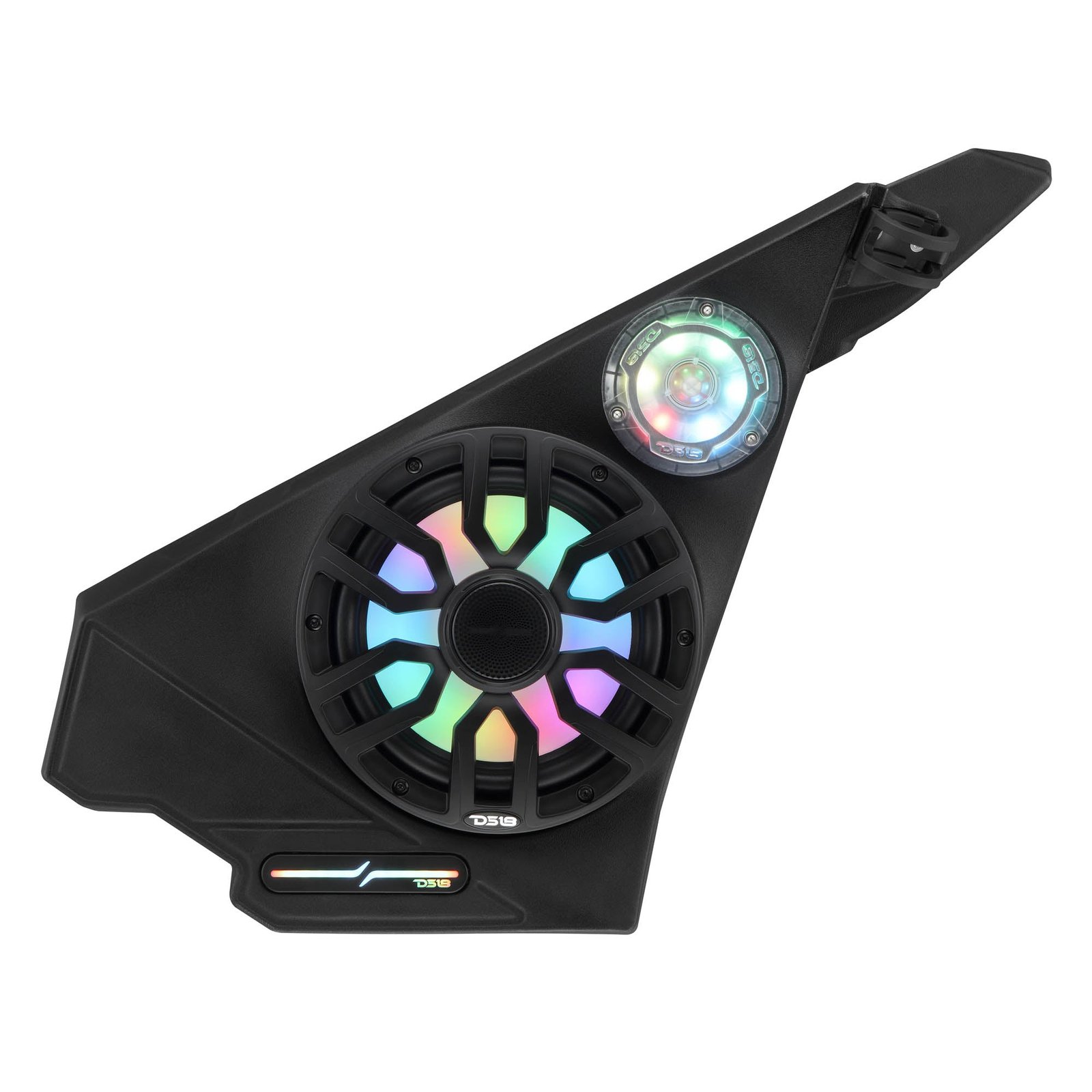 Polaris Slingshot Front Kick Panel Speaker Pods – Loaded with 8" NXL-IQ8/BK Speakers, PRO-TW1LD Tweeters & Digital LED Lights | 2020 - Current - Image 5