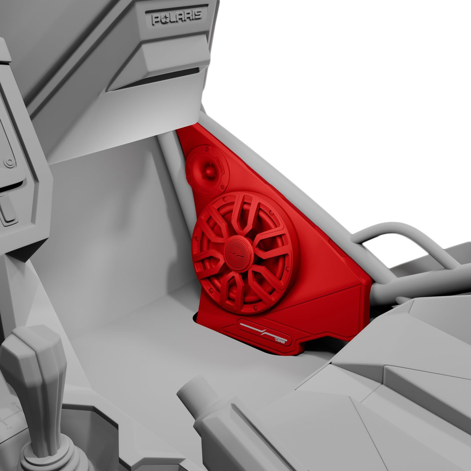 Polaris Slingshot Front Kick Panel Speaker Pods – Loaded with 8" NXL-IQ8/BK Speakers, PRO-TW1LD Tweeters & Digital LED Lights | 2020 - Current - Image 2