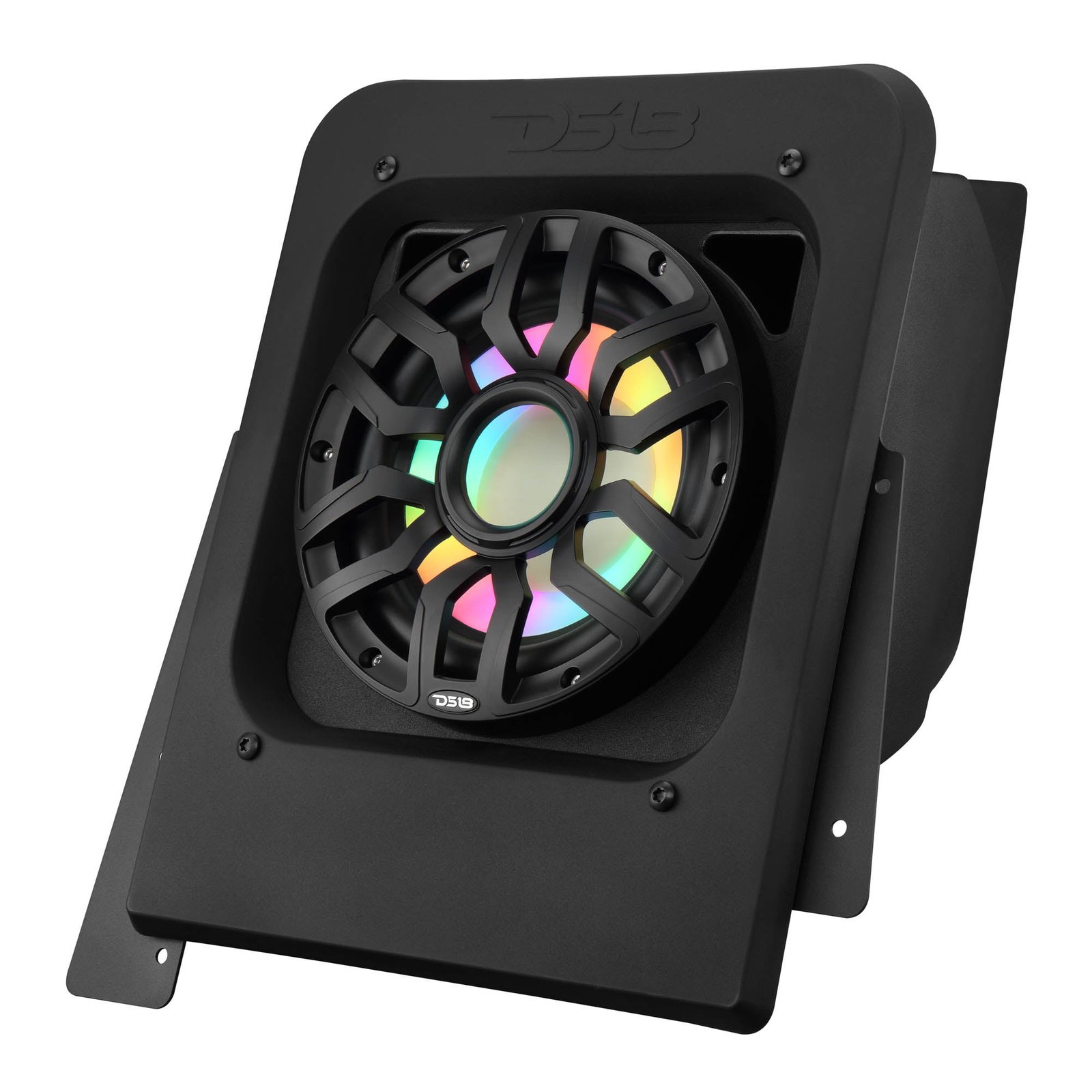 Polaris Slingshot Rear Subwoofer Enclosure Loaded with NXL-IQSUB10/BK and Digital LED Lights | Fits Either Passenger or Driver Side | 2015 - Current - Image 5