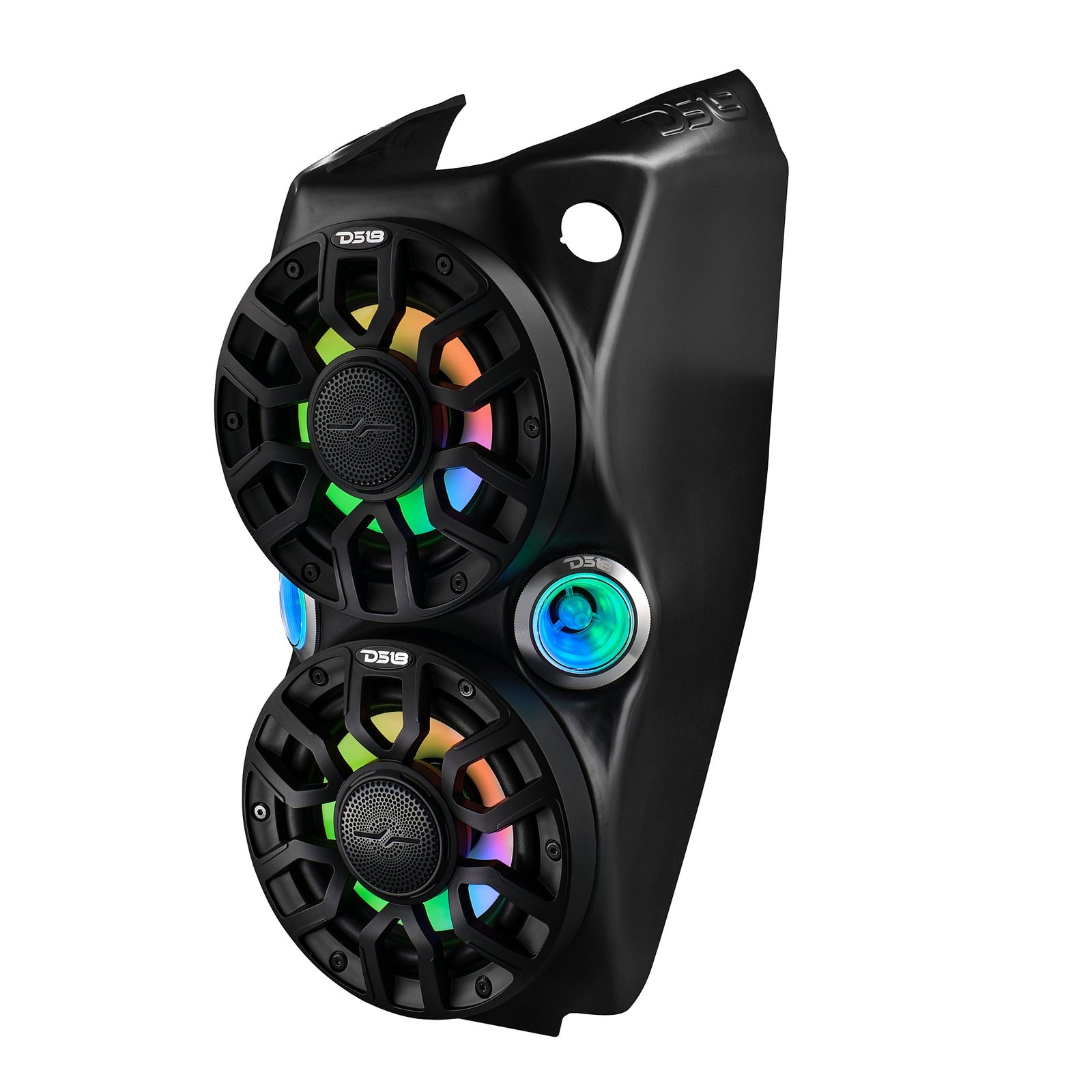 Polaris Slingshot Waterfall Center Console Loaded | 2 x NXL-IQ6/BK & 2 x PRO-TW7LD and Digital LED Lights | 2015 - Current - Image 5