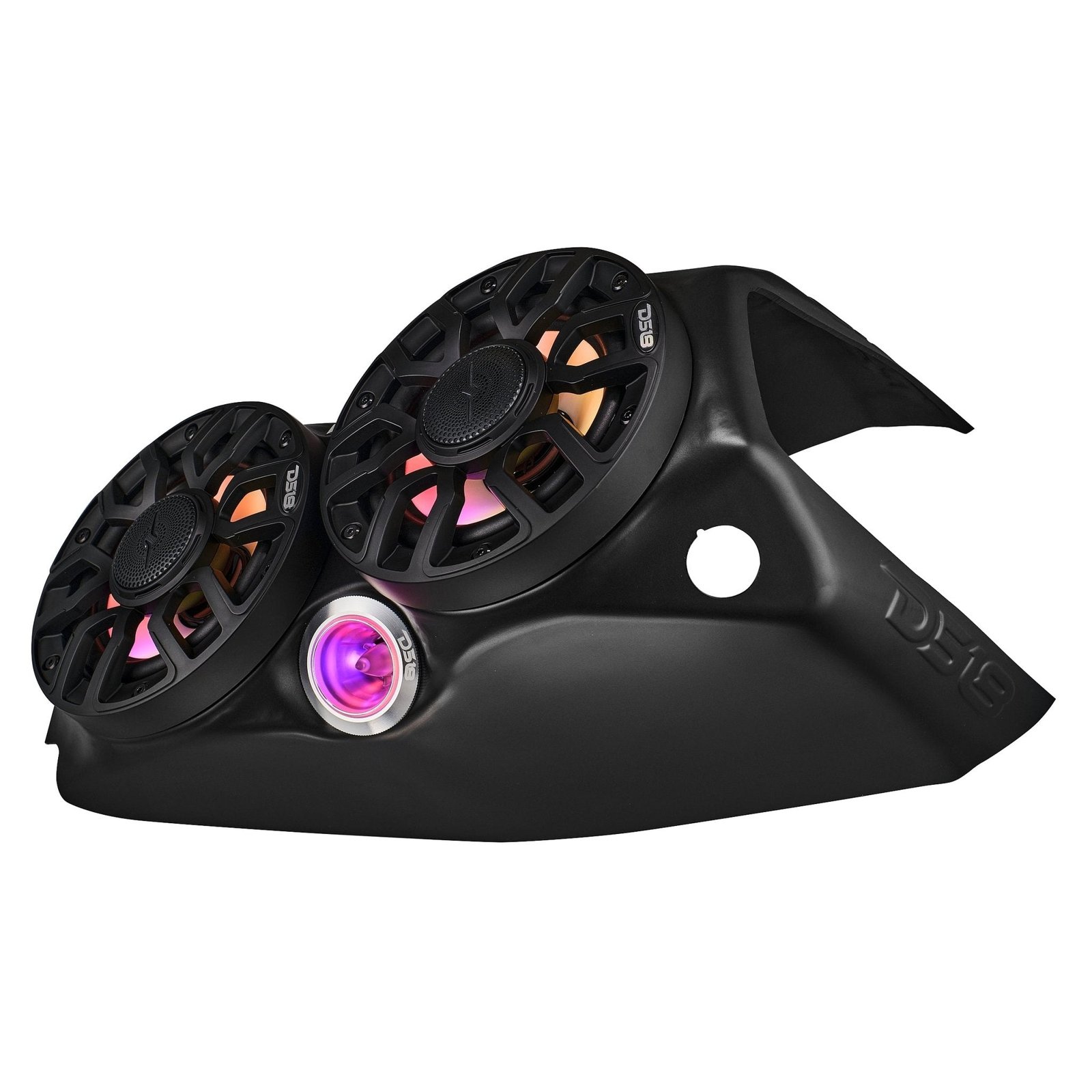 Polaris Slingshot Waterfall Center Console Loaded | 2 x NXL-IQ6/BK & 2 x PRO-TW7LD and Digital LED Lights | 2015 - Current - Image 7