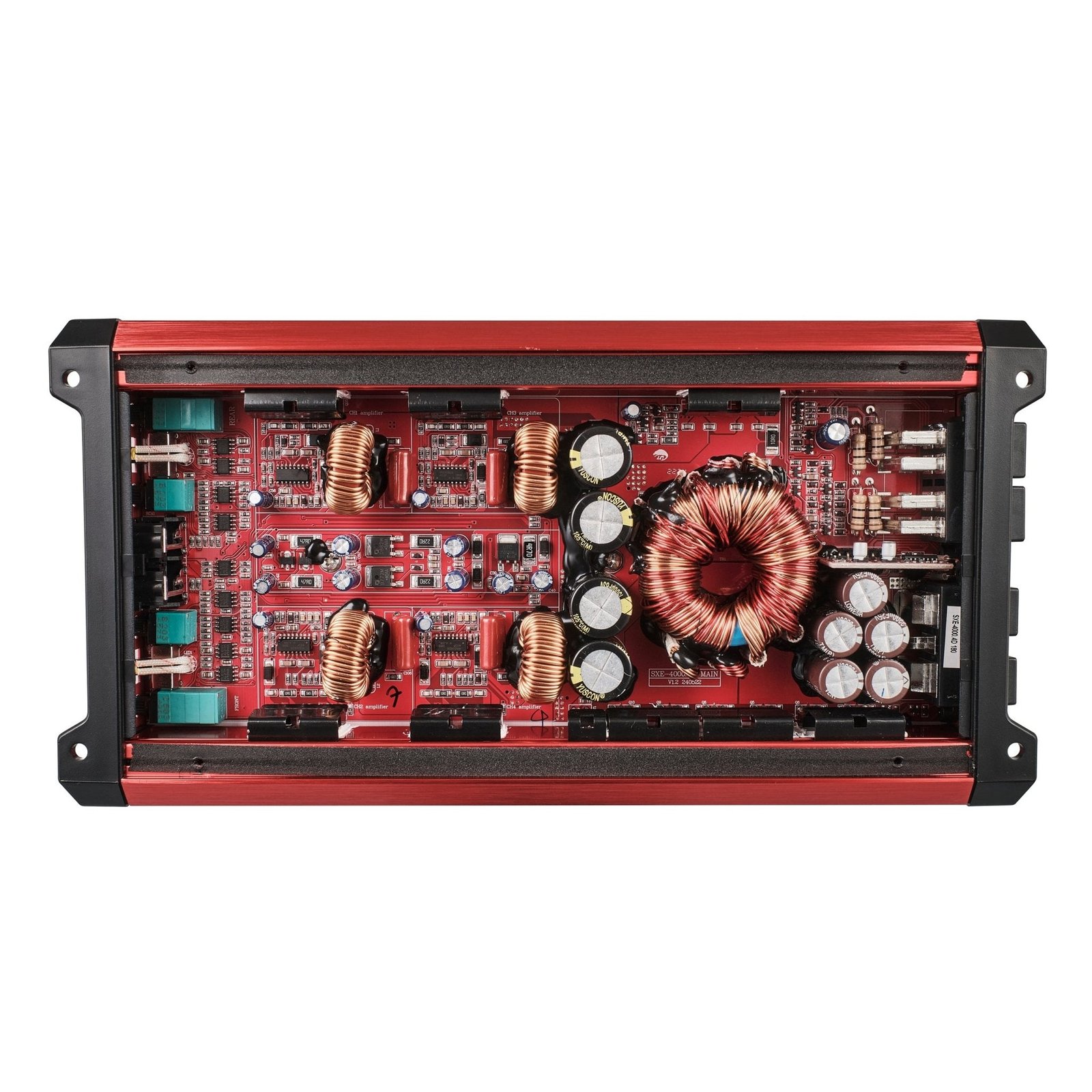 SXE Class D 4-Channel Full-Range Amplifier 4 x 275 RMS @ 4-Ohm 4000 Watts - Image 2