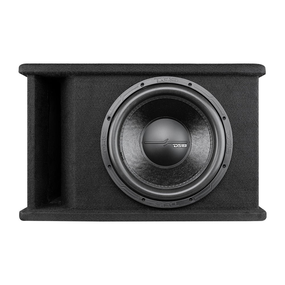 DS18 ZR112LD-PKG Bass Package 12" Subwoofer In a Ported Box With Amplifier and Amplifier Installation Kit - ZR112LD + ZR1000.1D Amp + AMPKIT4 - Image 2
