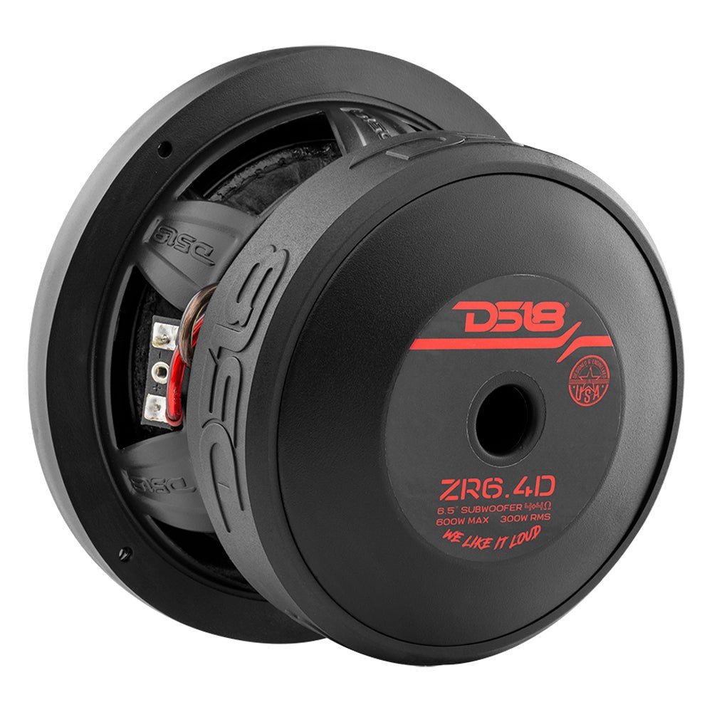 ZR 6.5" Subwoofer 300 Watts Rms DVC 4-Ohm - Image 3