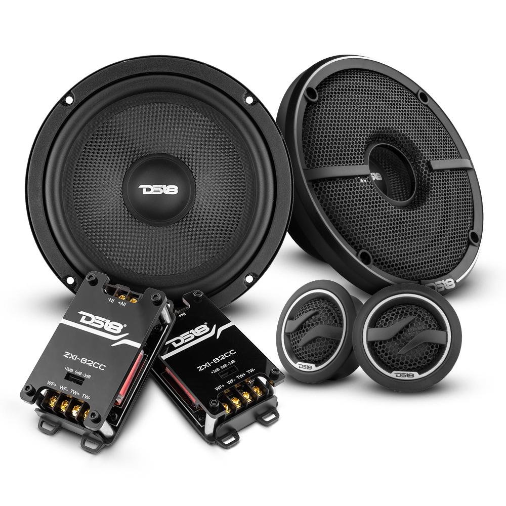 DS18 2012-2021 RAM 1500 Crew and Quad Cab Front and Back Doors Speakers Better Upgrade/Replacement Package 1600 Watts - Image 2